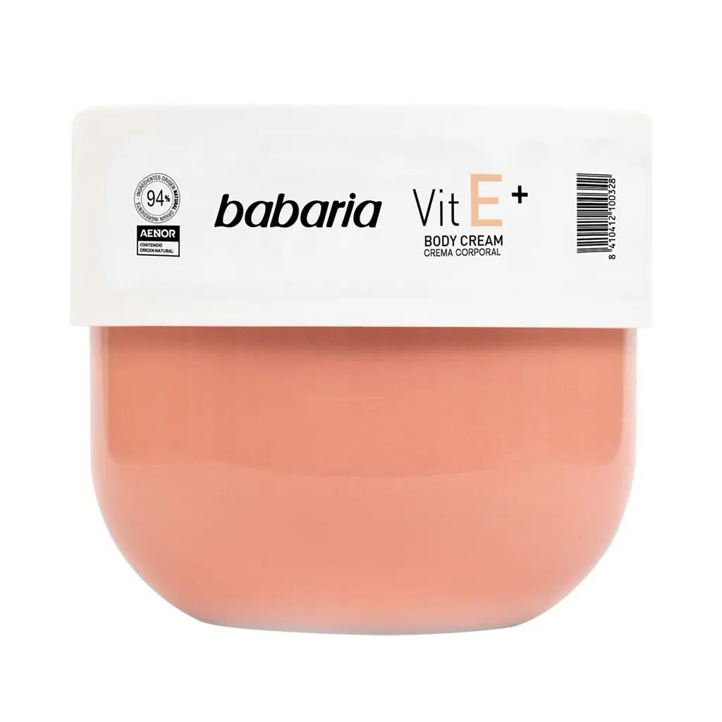 BABARIA VIT E+ BODY CREAM 400ML - كريم الجسم المرطب بفيتامين E