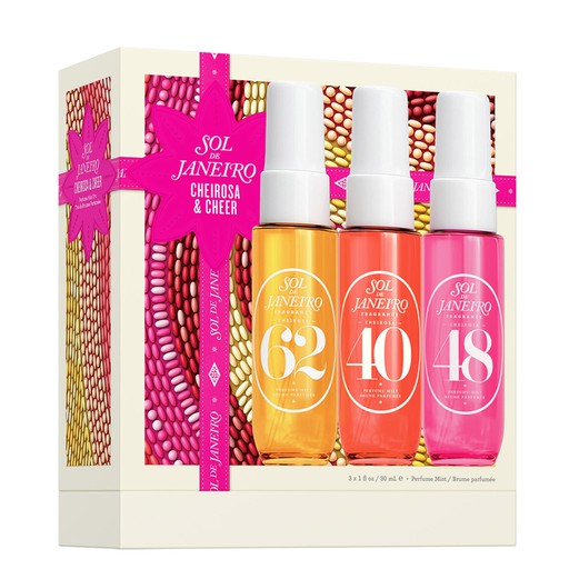 Perfume Mist Trio Cheirosa & Cheer Sol De Janeiro