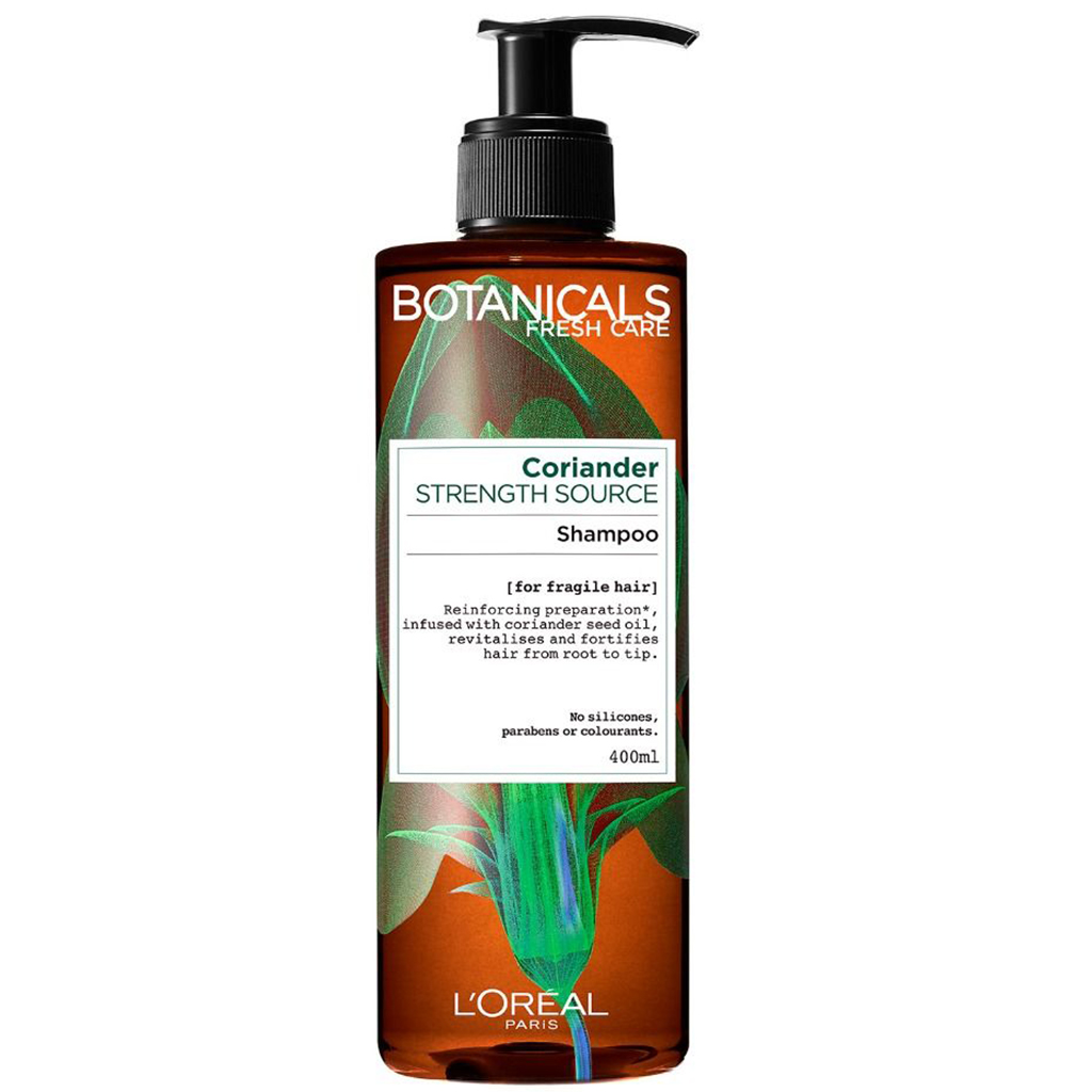 Loreal Paris Botanicals Fresh Care Coriander Strength Cure Shampoo (400ml)