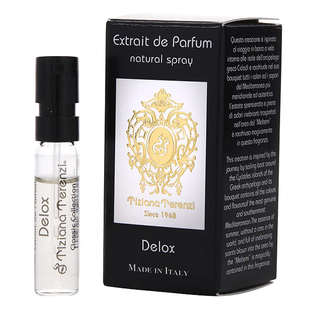 Skip to the beginning of the images gallery   Tiziana Terenzi Delox - Extrait de Parfum Unisex Fragrance 15 ML