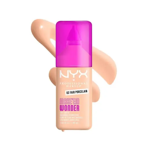 NYX Professional Makeup Make 'EM Wonder, 24H Soft Matte Foundation