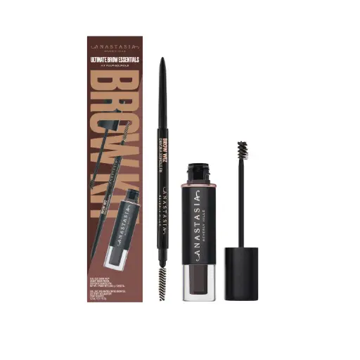 Anastasia Beverly Hills Ultimate Brow Essentials Kit - Medium Brown - Holiday Gift Set