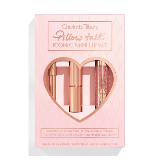 Charlotte Tilbury Pillow Talk Iconic Mini Lip Kit