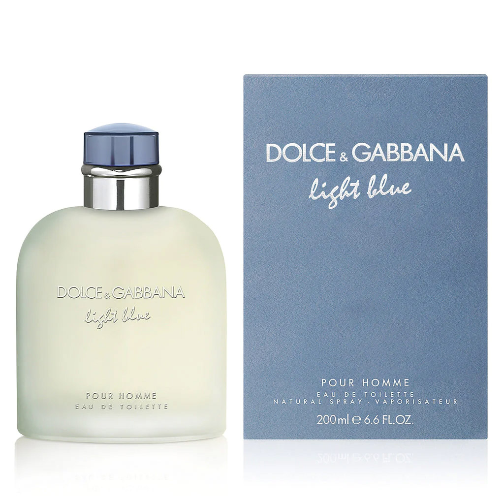 DOLCE & GABBANA  Light Blue Pour Homme / EDT 6.7 oz (200 ml)