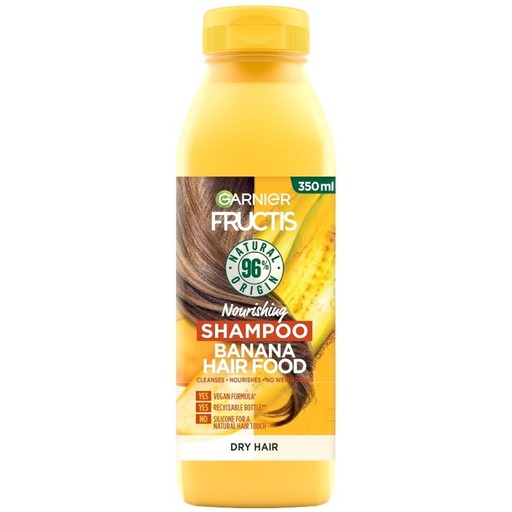 GARNIER SHAMPOO FRUCTIS BANANA HAIR FOOD 350ML %96