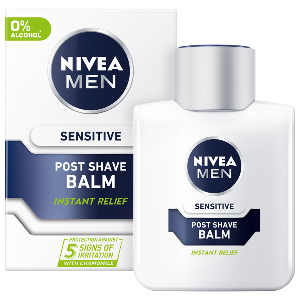 Nivea Men Sebsitive Skin After Shave Balm (100ml)
