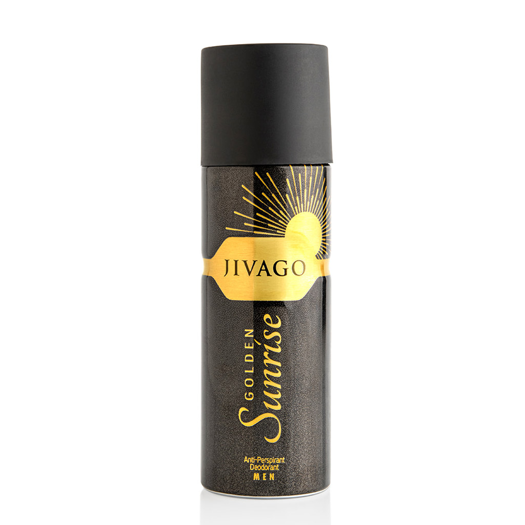 JIVAGO GOLDEN SUNRISE DEODORANT FOR MEN 200ML(E)