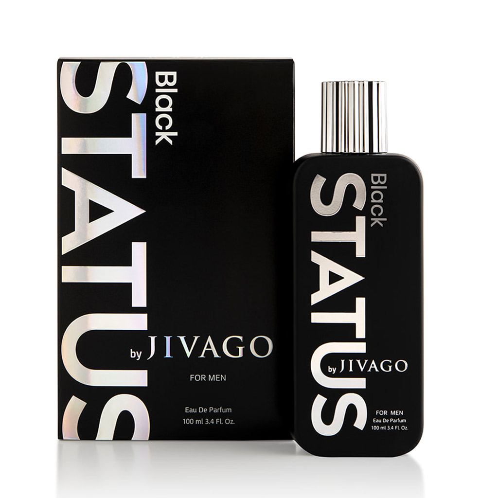 JIVAGO STATUS BLACK FOR MEN EDP 100ML