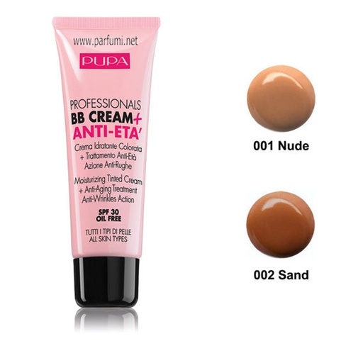 PUPA BB CREAM ANTI ETA ALL SKIN TYPES