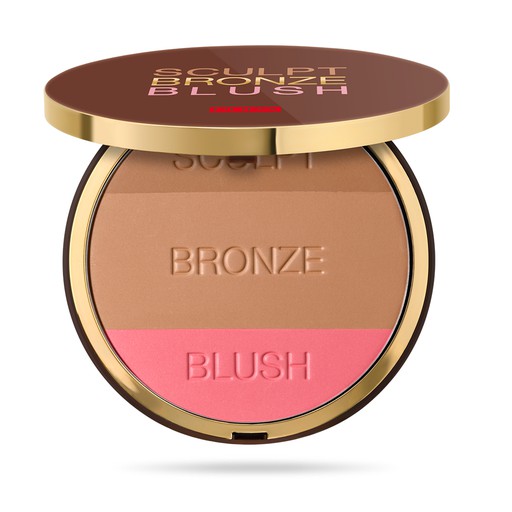 PUPA SCULPT BRONZE BLUSH ALL IN ONE COMPACT POWDER