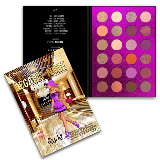 Rude Legally Nude 24 Pressed Pigment & Shadows Palette
