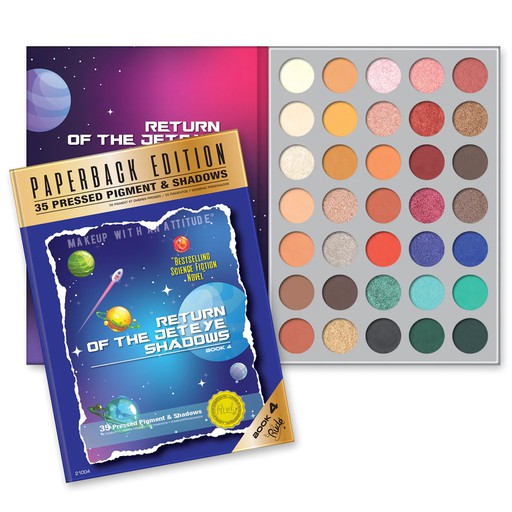 Rude Paperback Edition Book4 35 Pressed Pigment & Shadows Palette