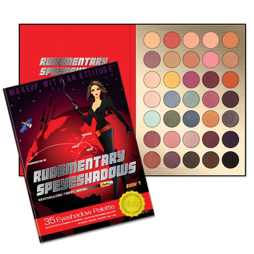 [87977] Rude Rudementary Speyeshadows 35 Eyeshadow Palette - Book 7