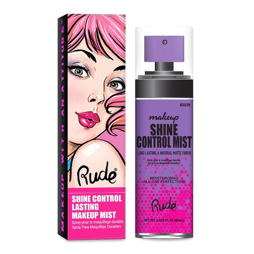 [65529] Rude Shine Control Lasting Makeup Mist 60ML