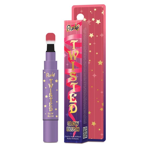 [38338] Rude Twisted Glow Blush (Red Velvet)