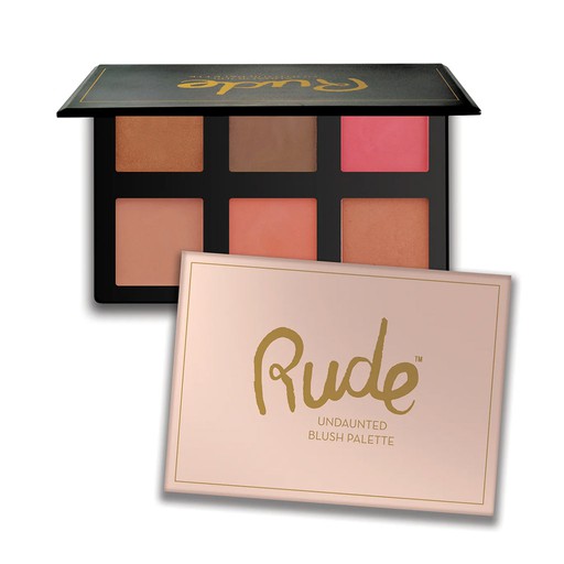 [65548] Rude Undaunted Blush Palette