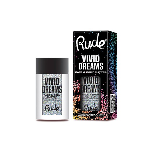 Rude Vivid Dreams Face & Body Glitter