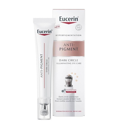 Eucerin Anti-Pigment Dark Circle Illuminating Eye Care 15ml كريم العناية بالعيون مضاد للصبغة والهالات الداكنة ، من يوسيرين (15 مل)