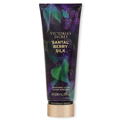 VICTORIA'S SECRET SANTAL BERRY SILK Body Lotion 
