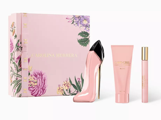Good Girl Blush Set 80ML EDP + Mini Size EDP + Body Lotion By Carolina Herrera