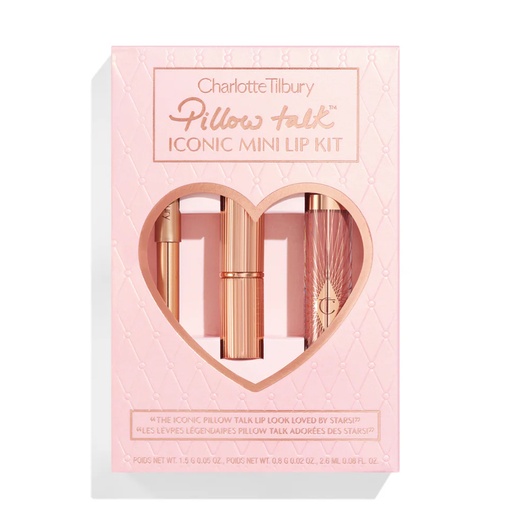 Charlotte Tilbury Pillow Talk Iconic Mini Lip Kit