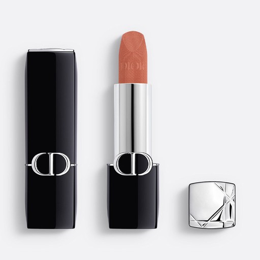 Dior Rouge Couture Color Lipstick Velvet Finishes - Hydrating Floral Lip Care - Long Wear