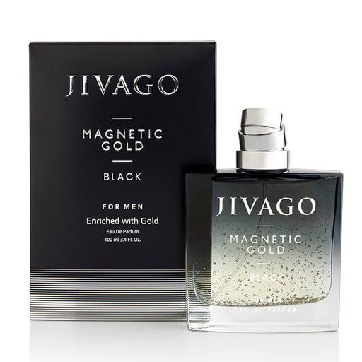 JIVAGO MAGNETIC GOLD BLACK EDP 100ML