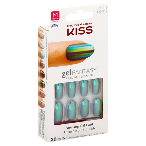 KISS GEL FANTASY 28 NAILS